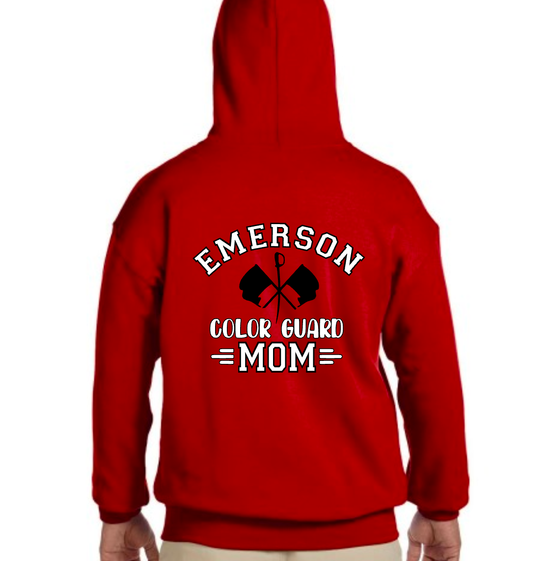 Color Guard Mom Hoodie