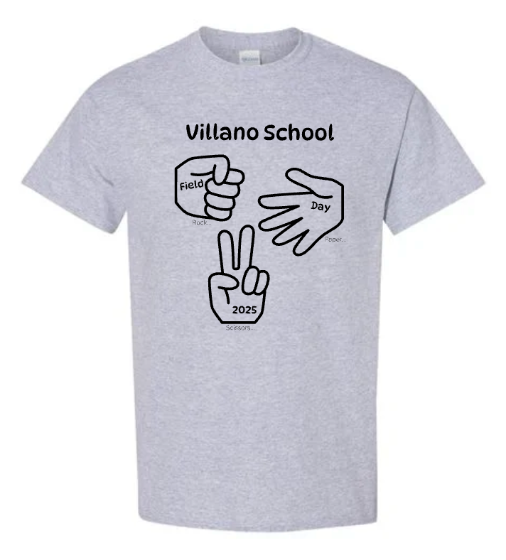 Gray Villano Field Day T-Shirt