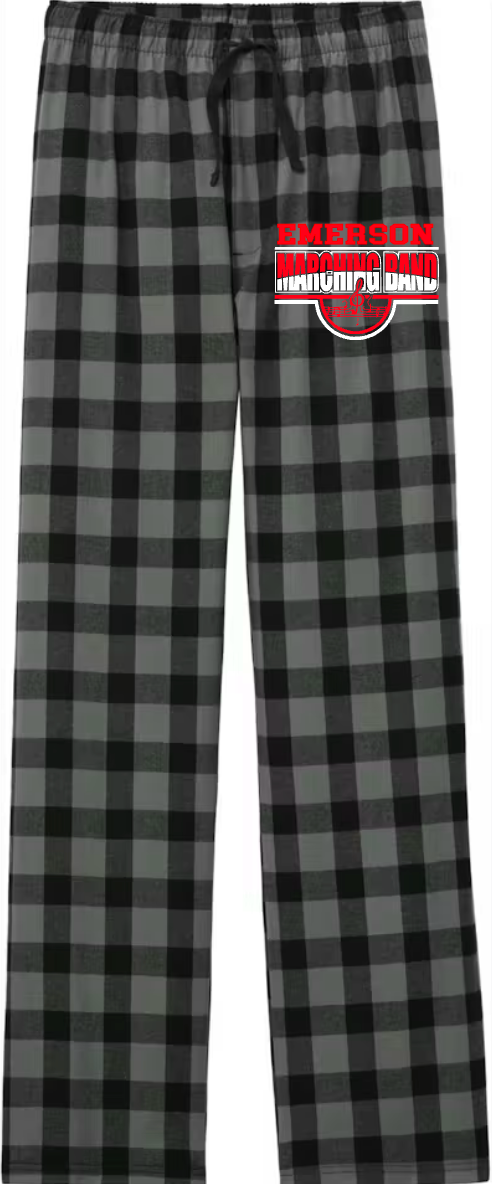 Marching Band Flannel Pants