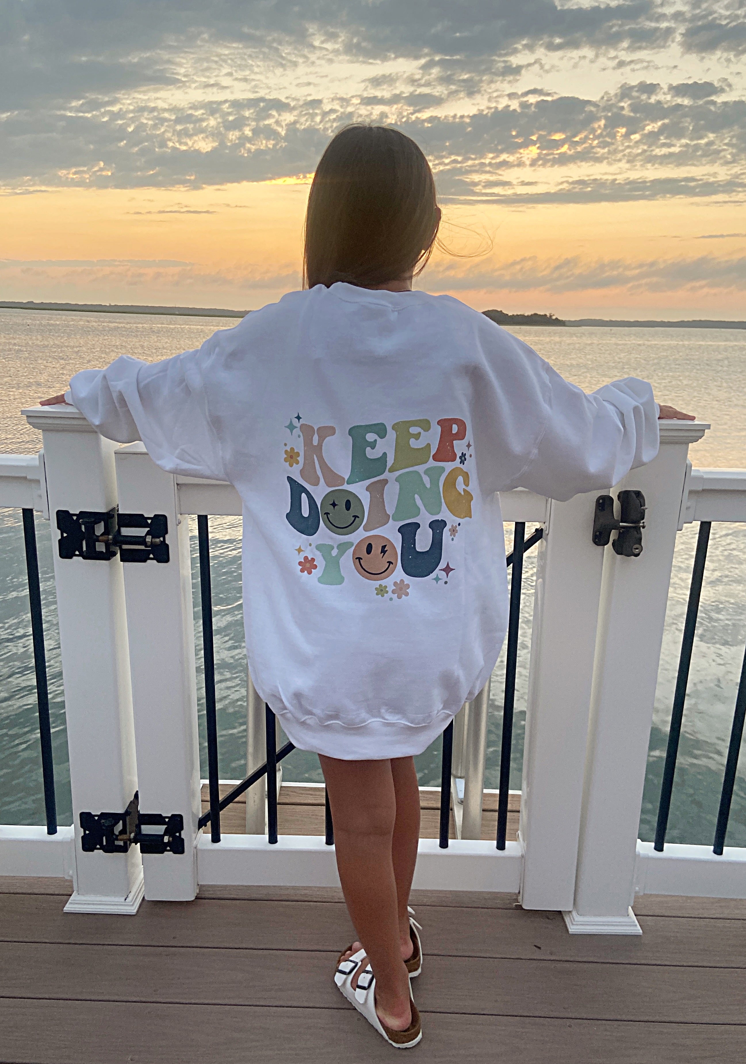 Keep Doing You Crew Neck Sweatshirt – nini & co