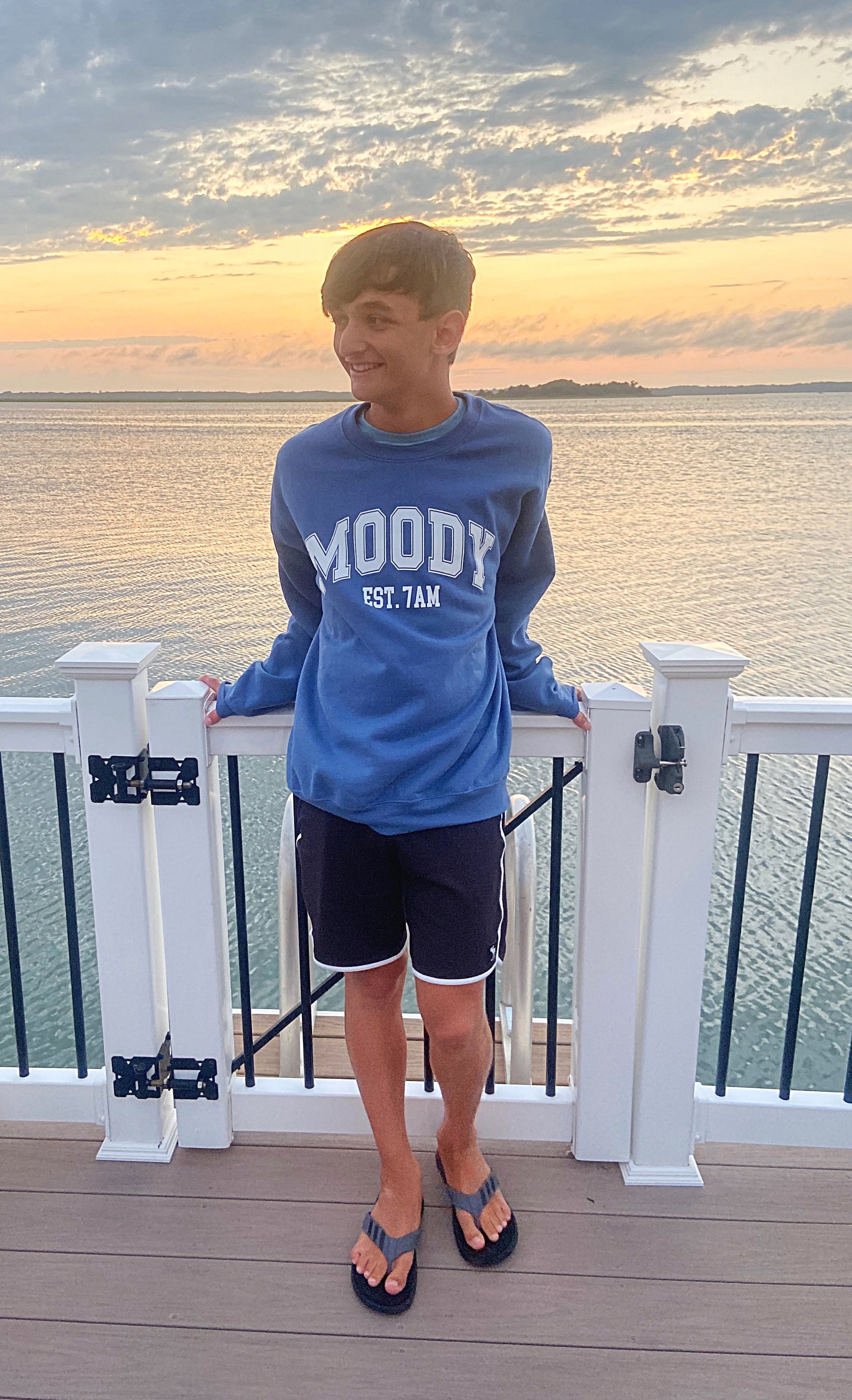 Moody Crew Neck Sweatshirt