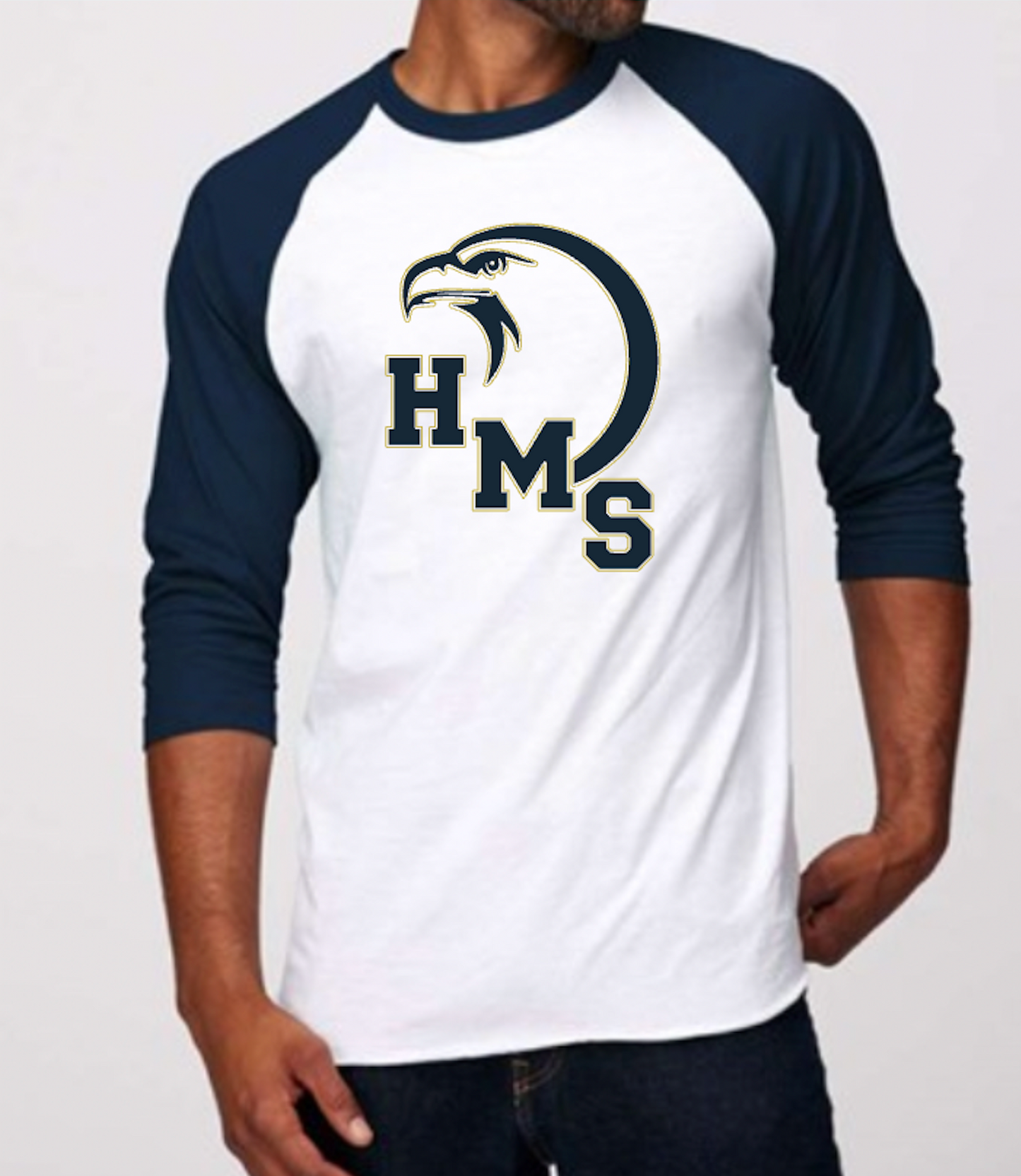 HMS Baseball Shirt (raglan sleeve)