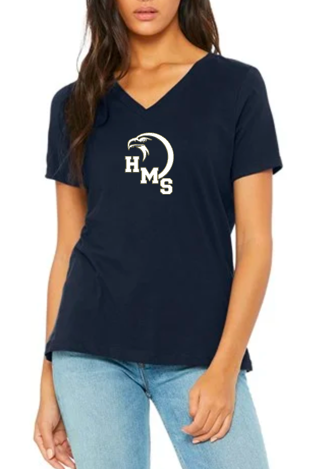 HMS Short Sleeve Women's V-neck