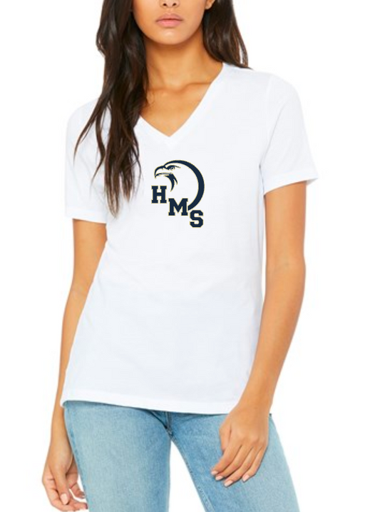 HMS Short Sleeve Women's V-neck