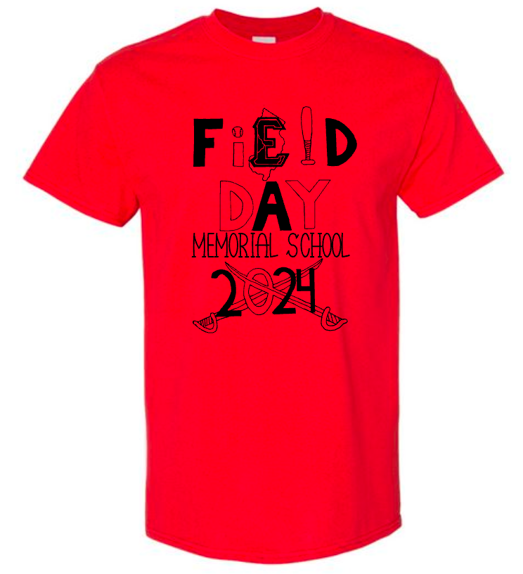 Red Team Memorial Field Day T-Shirt