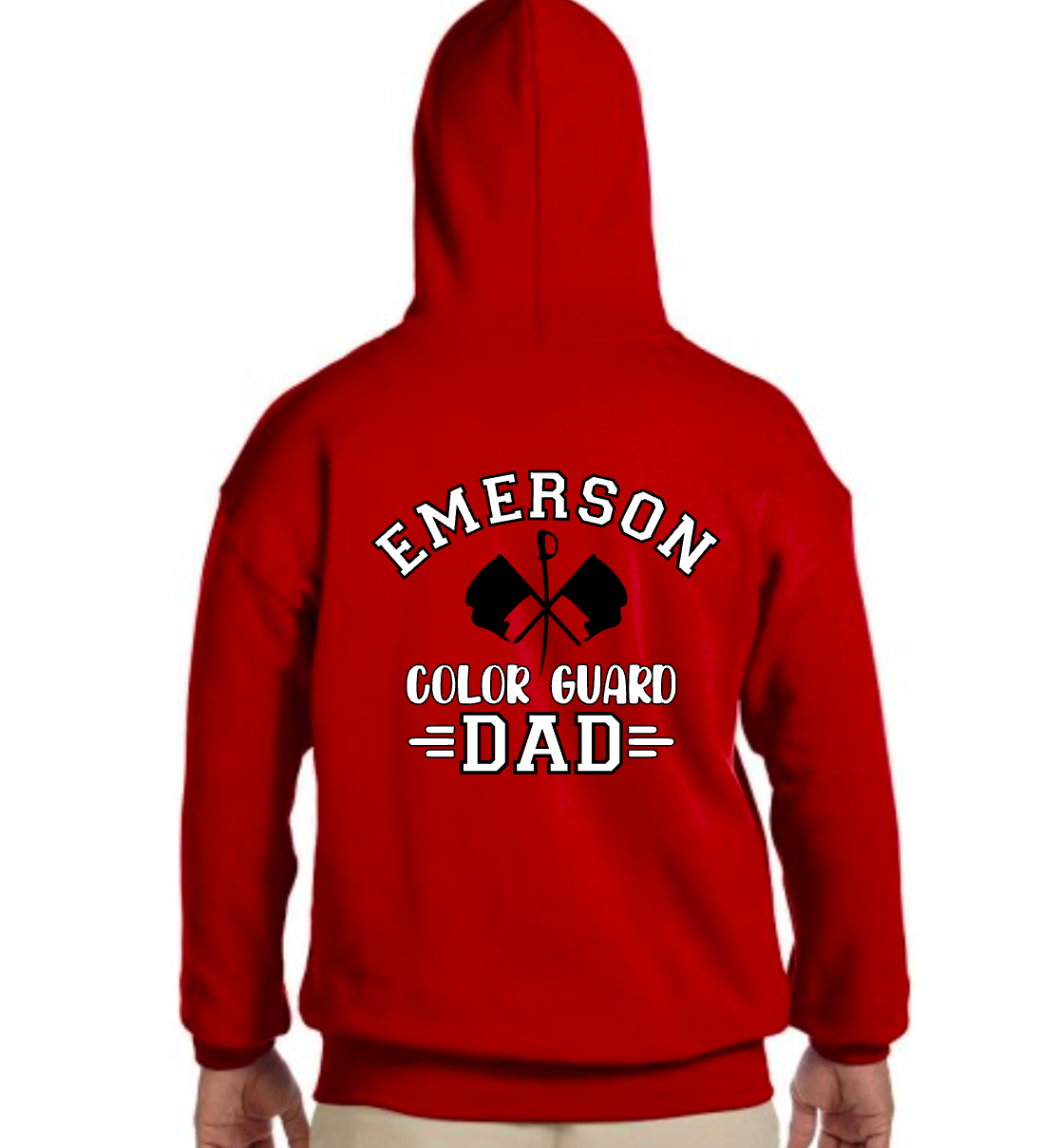 Color Guard Dad Hoodie