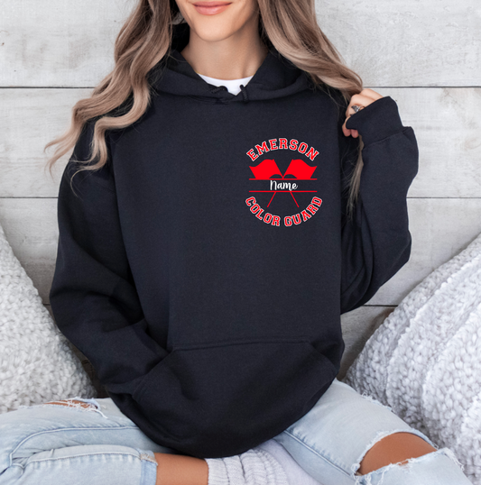 Color Guard Custom Name Hoodie
