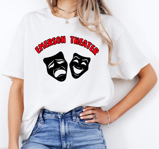 Emerson Theater T-Shirt - Mask Design