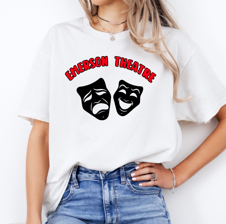 Emerson Theatre T-Shirt - Mask Design