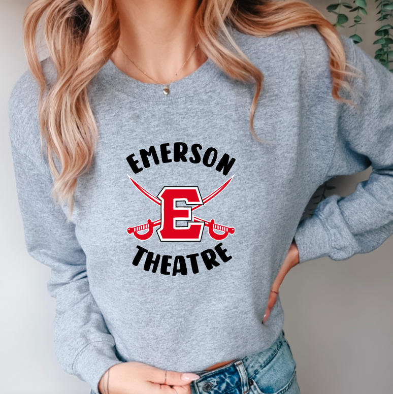Emerson Theatre Crew Neck Sweatshirt - Cavo E Design