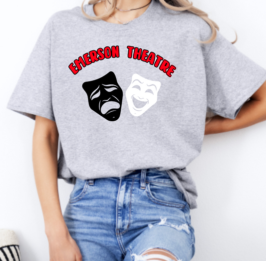 Emerson Theatre T-Shirt - Mask Design
