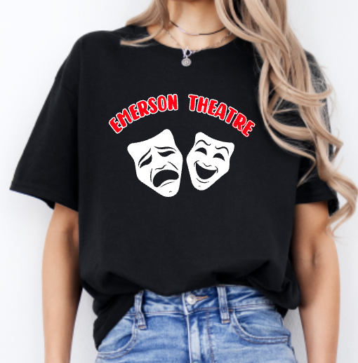 Emerson Theatre T-Shirt - Mask Design