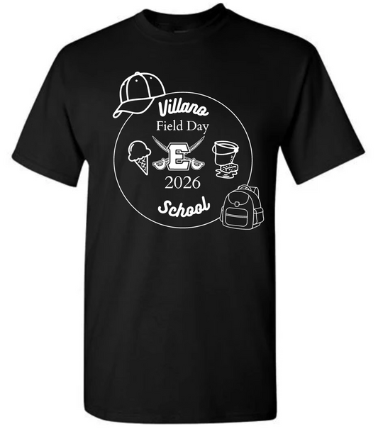 Black Villano Field Day 2026 T-Shirt