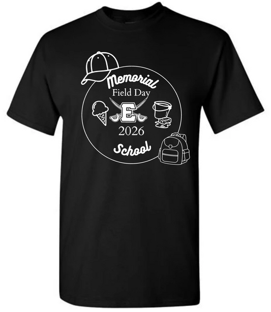 Black Memorial Field Day 2026 T-Shirt