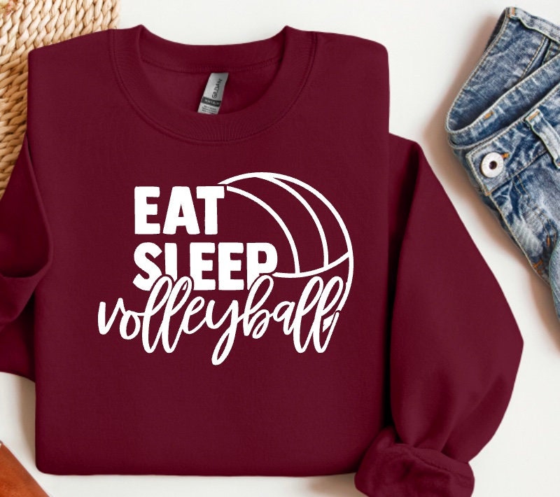 Eat Sleep Volleyball Sweatshirt