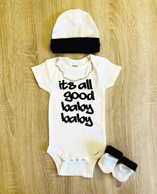 Notorious B.I.G. Onesie - It's All Good, Baby Baby