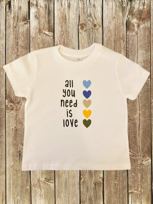 All You Need is Love Beatles Toddler T-Shirt