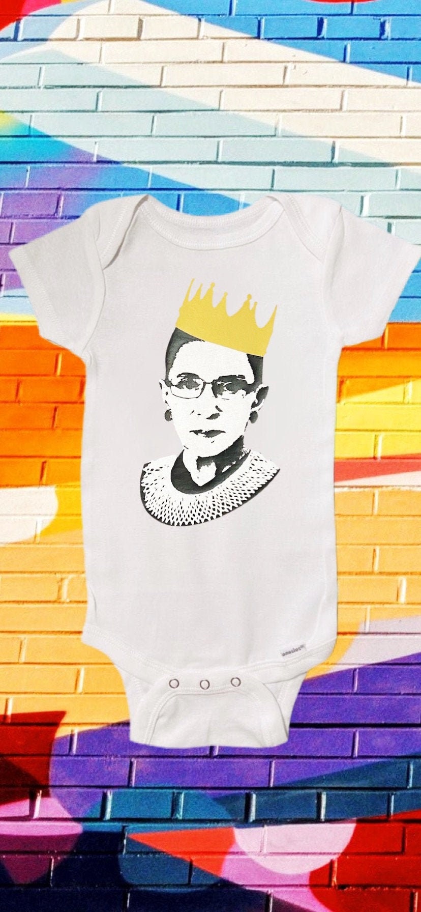 RBG Ruth Bader Ginsburg Baby Onesie