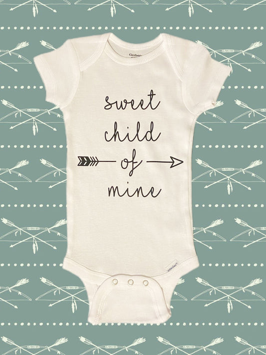 Sweet Child of Mine Guns N Roses Baby Onesie