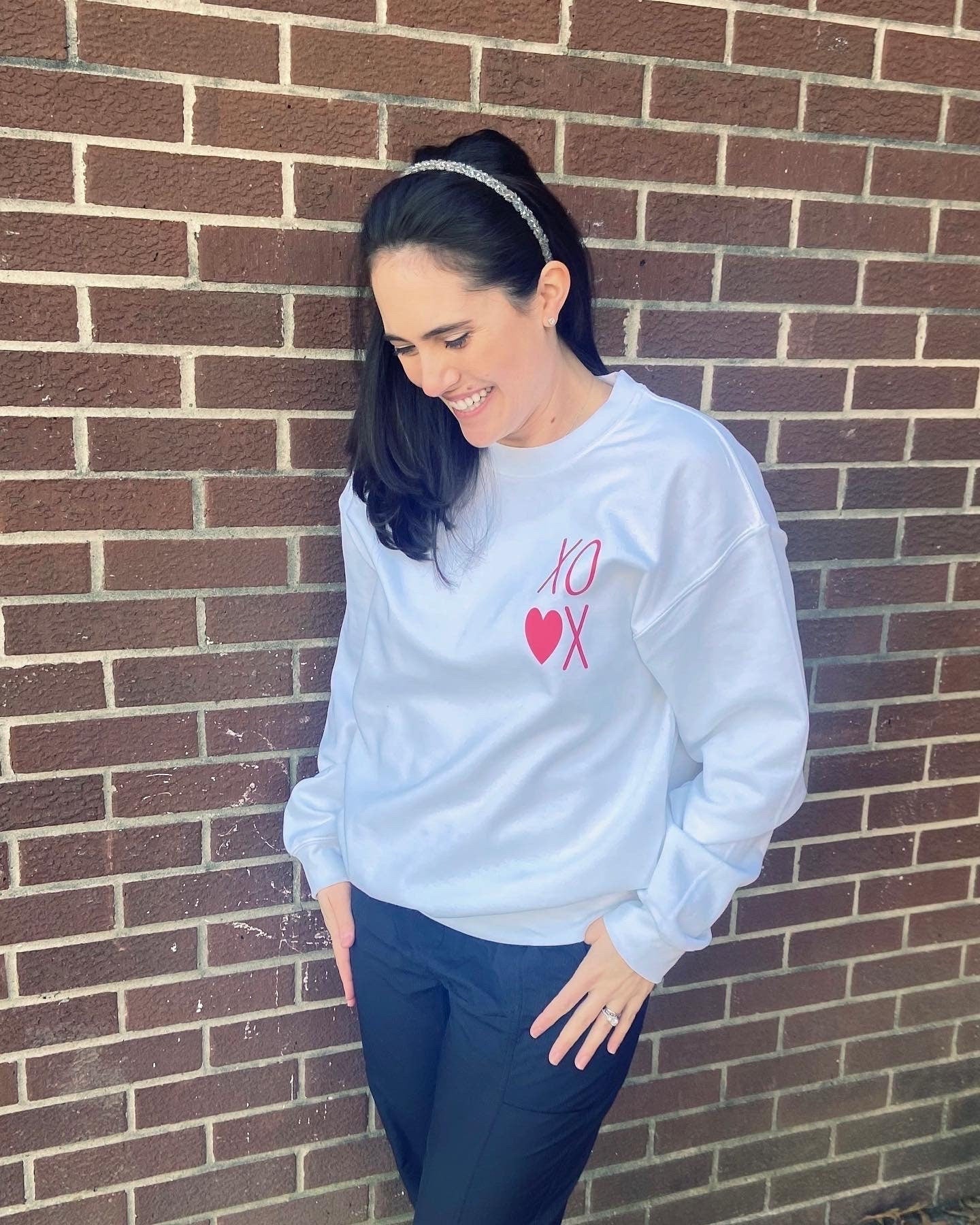 XOXO Sweatshirt - Valentine's Day, Love Sweatshirt