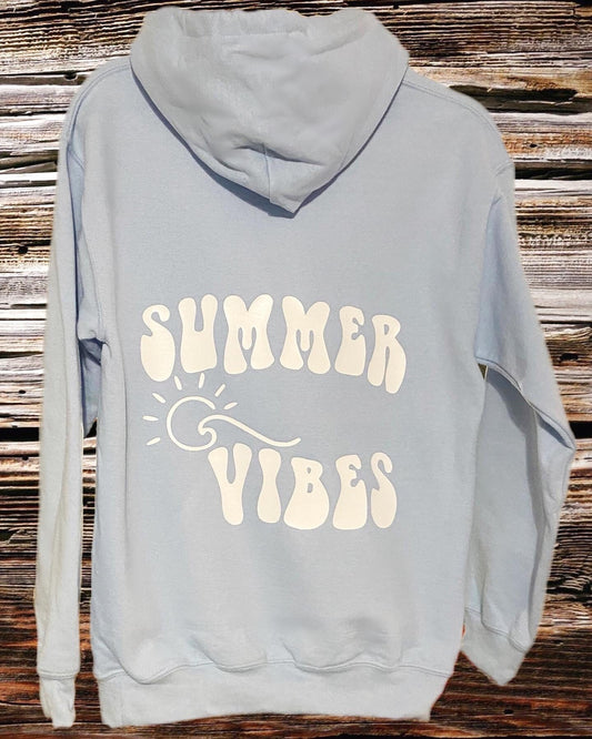 Summer Sweatshirt, Summer Vibes Sweatshirt, Beach Hoodie