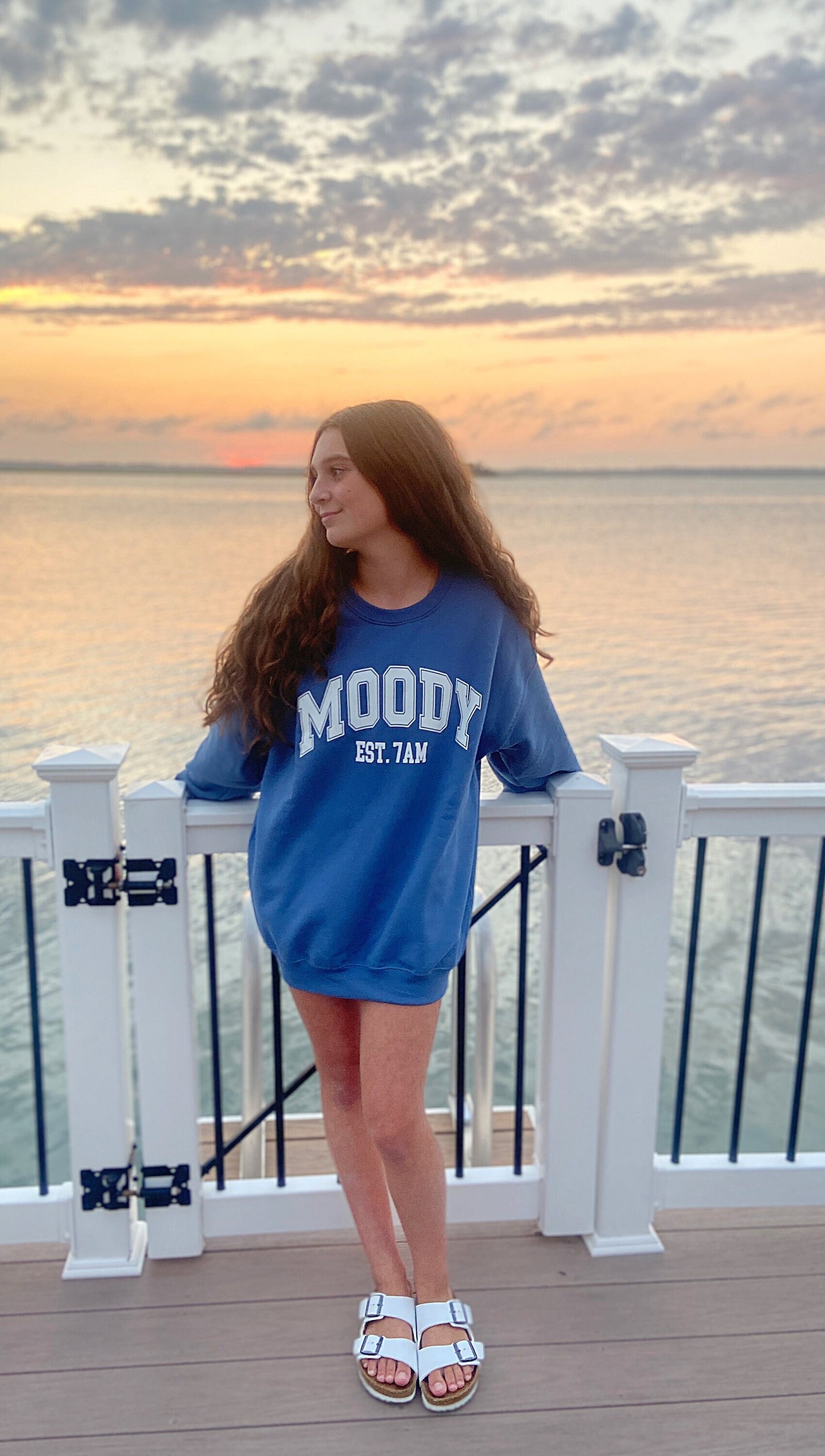 Moody Crew Neck Sweatshirt